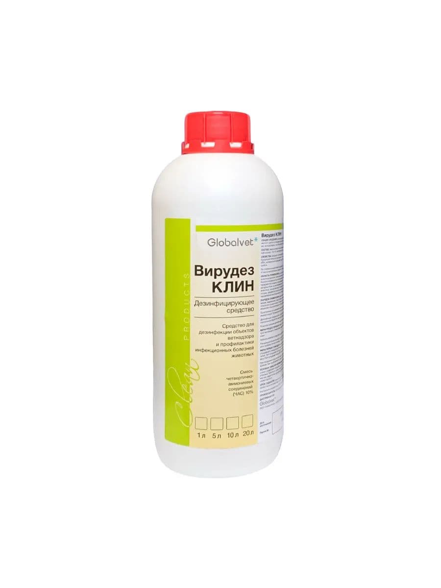 Вирудез КЛИН для дезинфекции, 1 л