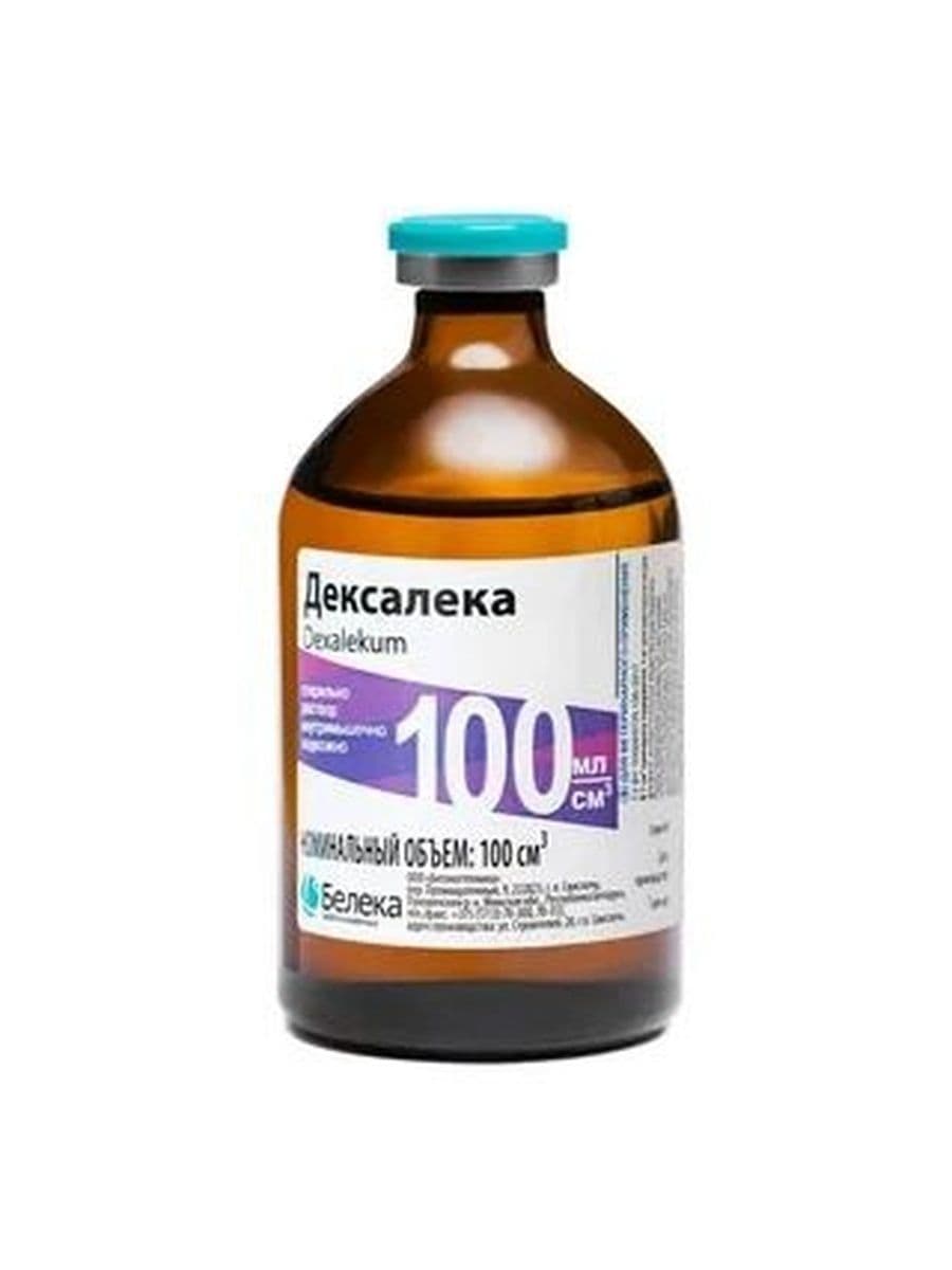 Дексалека Раствор для инъекций для животных, 100 мл