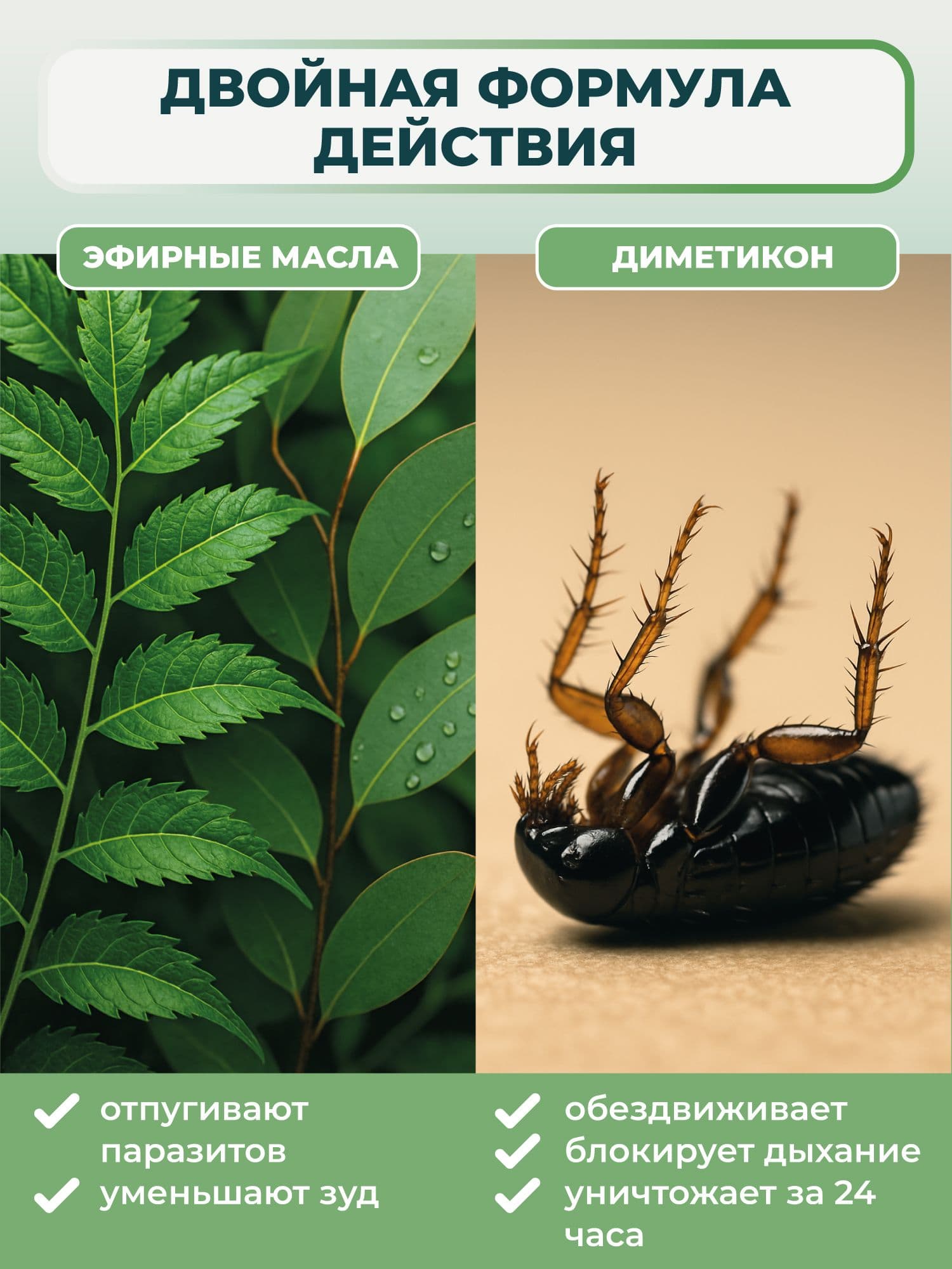 Капли от блох и клещей GreenFort для кошек, кроликов и собак до 10 кг