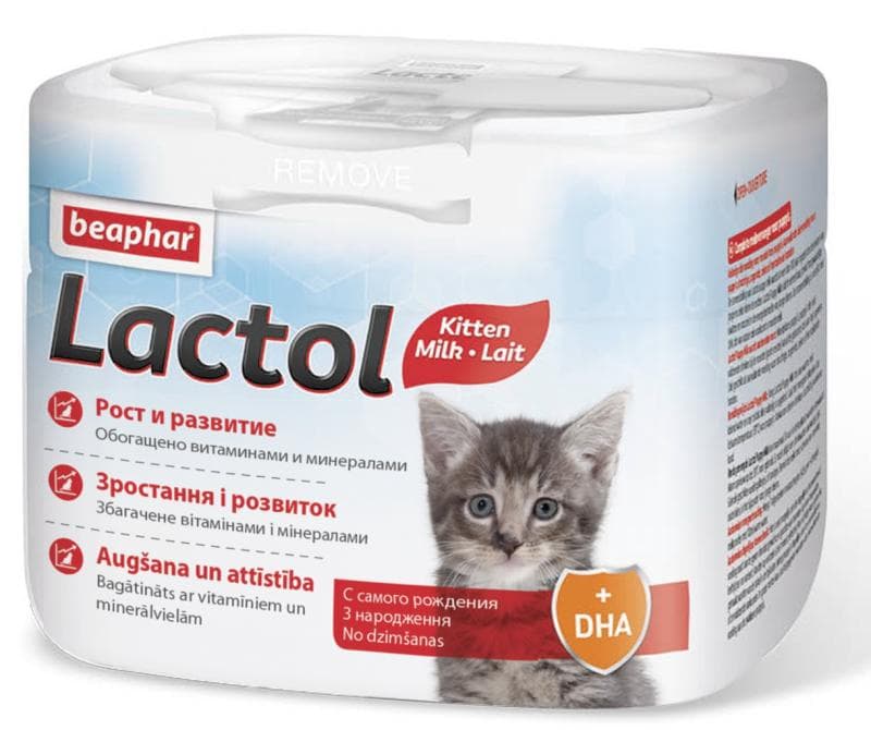 Молочная смесь д/котят Lactol kitty 250г Беафар (до 11.2027)