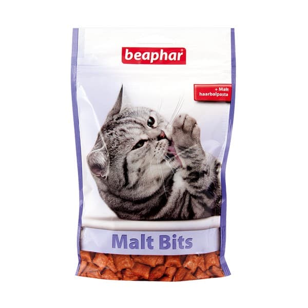 Лак-во подушечки д/выв.шерсти кош. Malt-Bits уп Беафар.35г (до 11.2027)