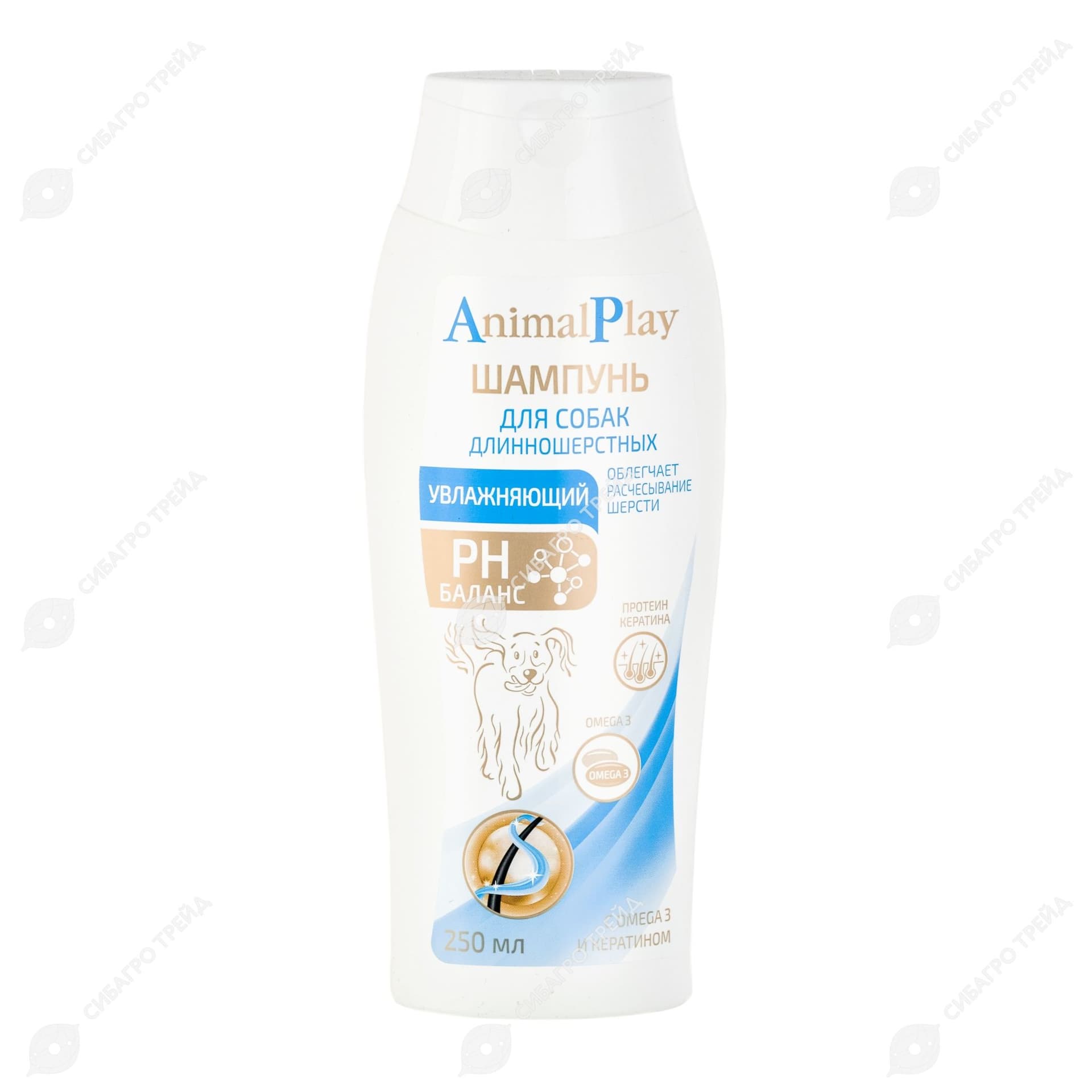 Animal Play Шампунь для длинношерстных собак 250 мл