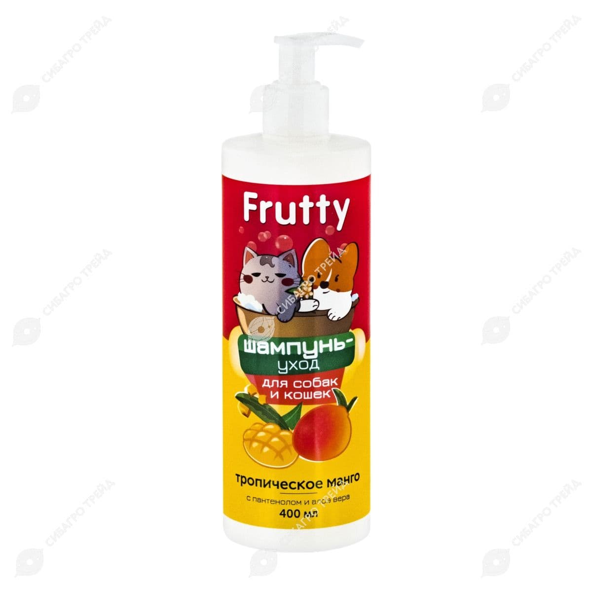 Шампунь Frutty "Тропическое манго" для собак и кошек
