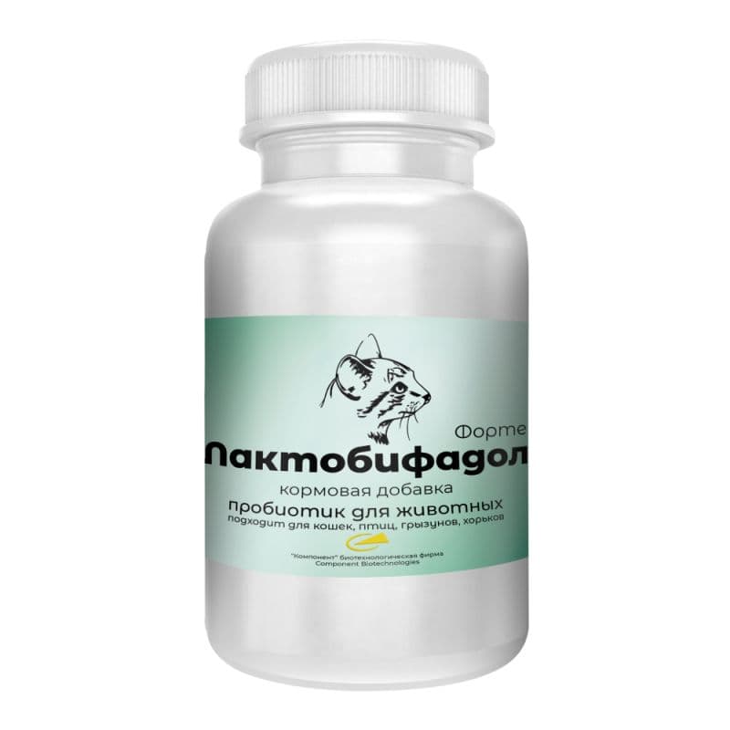 Кормовая добавка Лактобифадол форте для кошек 50г