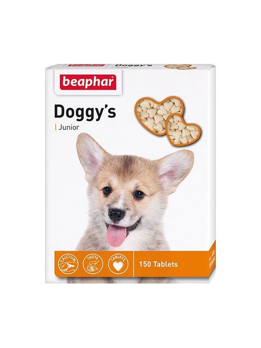 Витамины Беафар "Doggys Junior" для щенков 150таб /12575/
