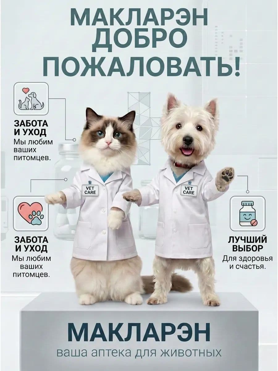 Цитодерм шампунь дерматологический для собак и кошек, 200 мл