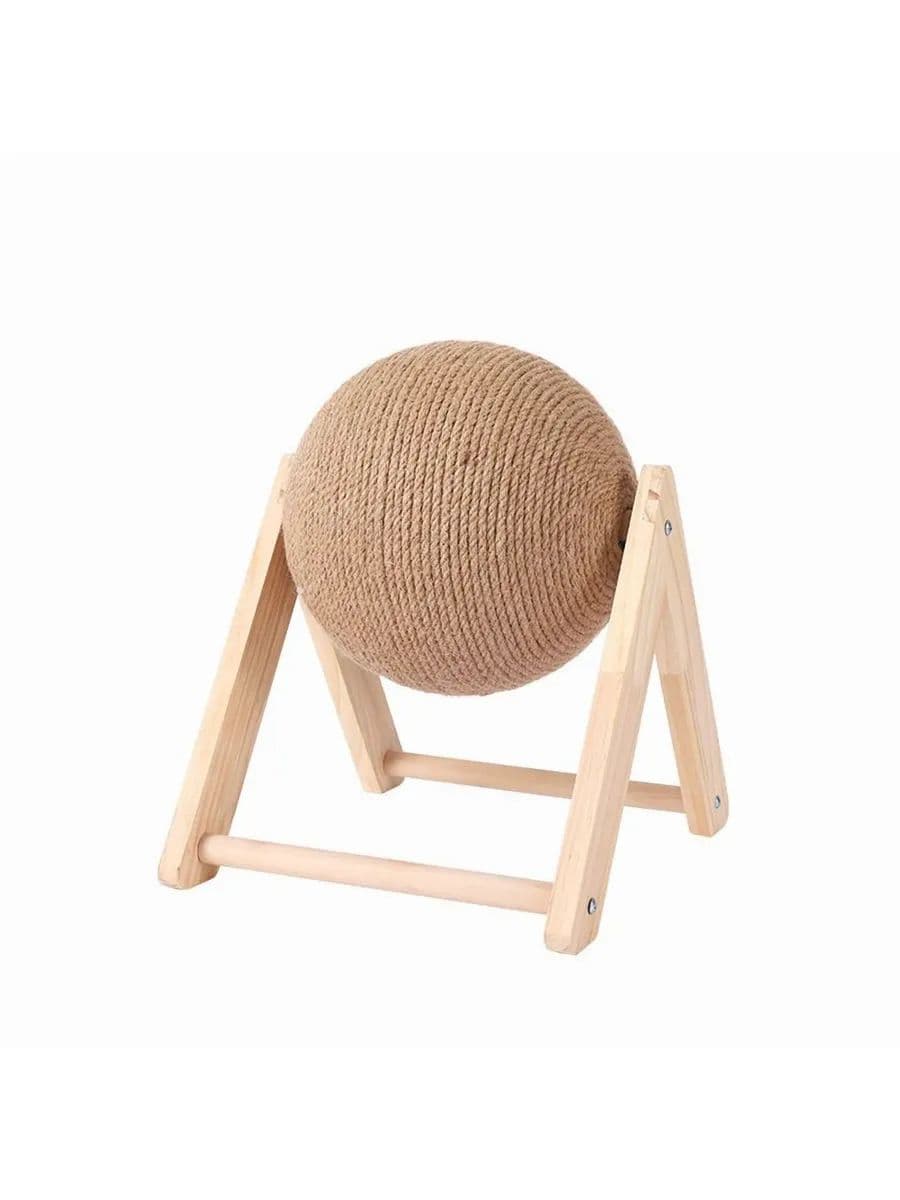 Когтеточка для кошек с игрушкой 23*21*20см