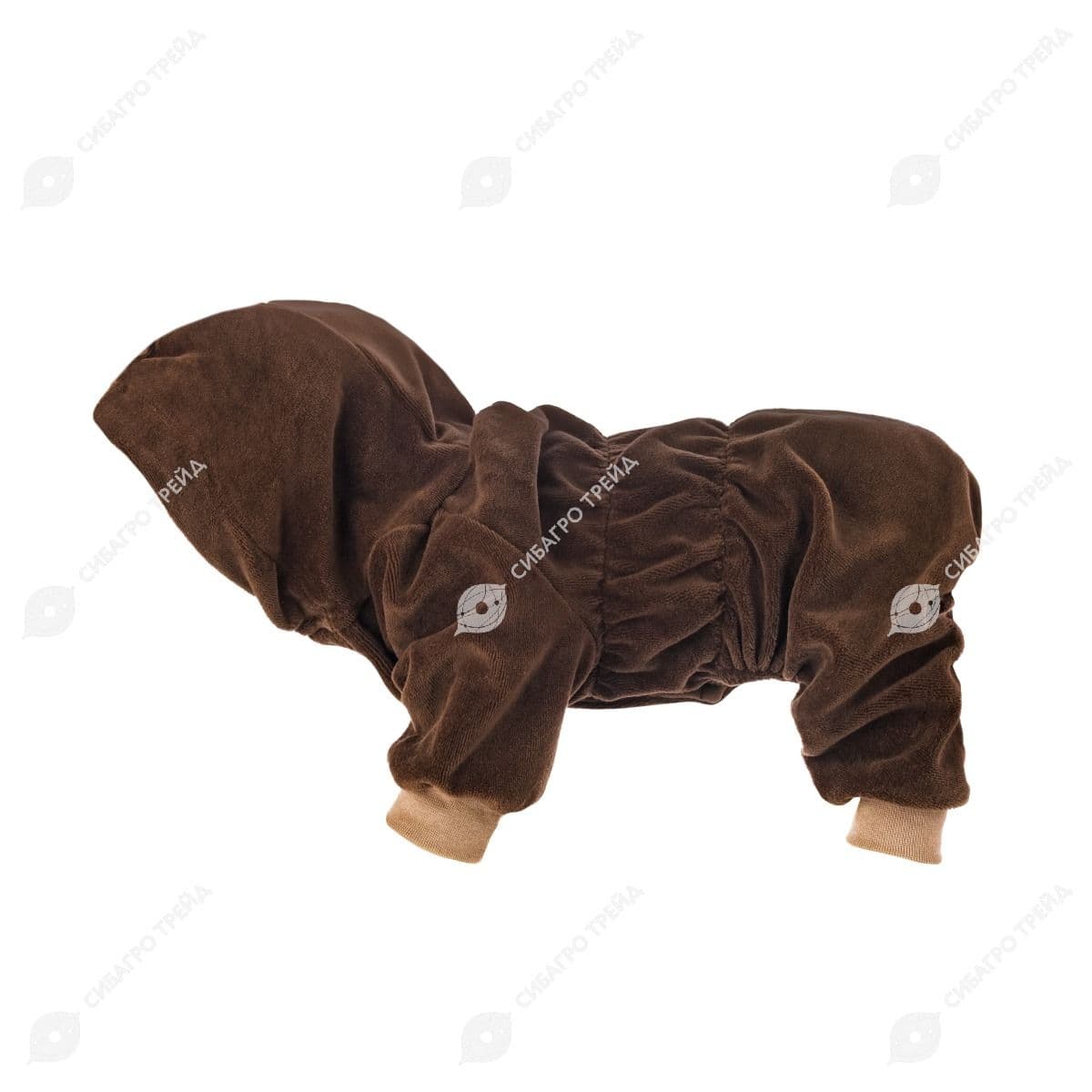 Костюм спортивный для животных р.XXL Мокко