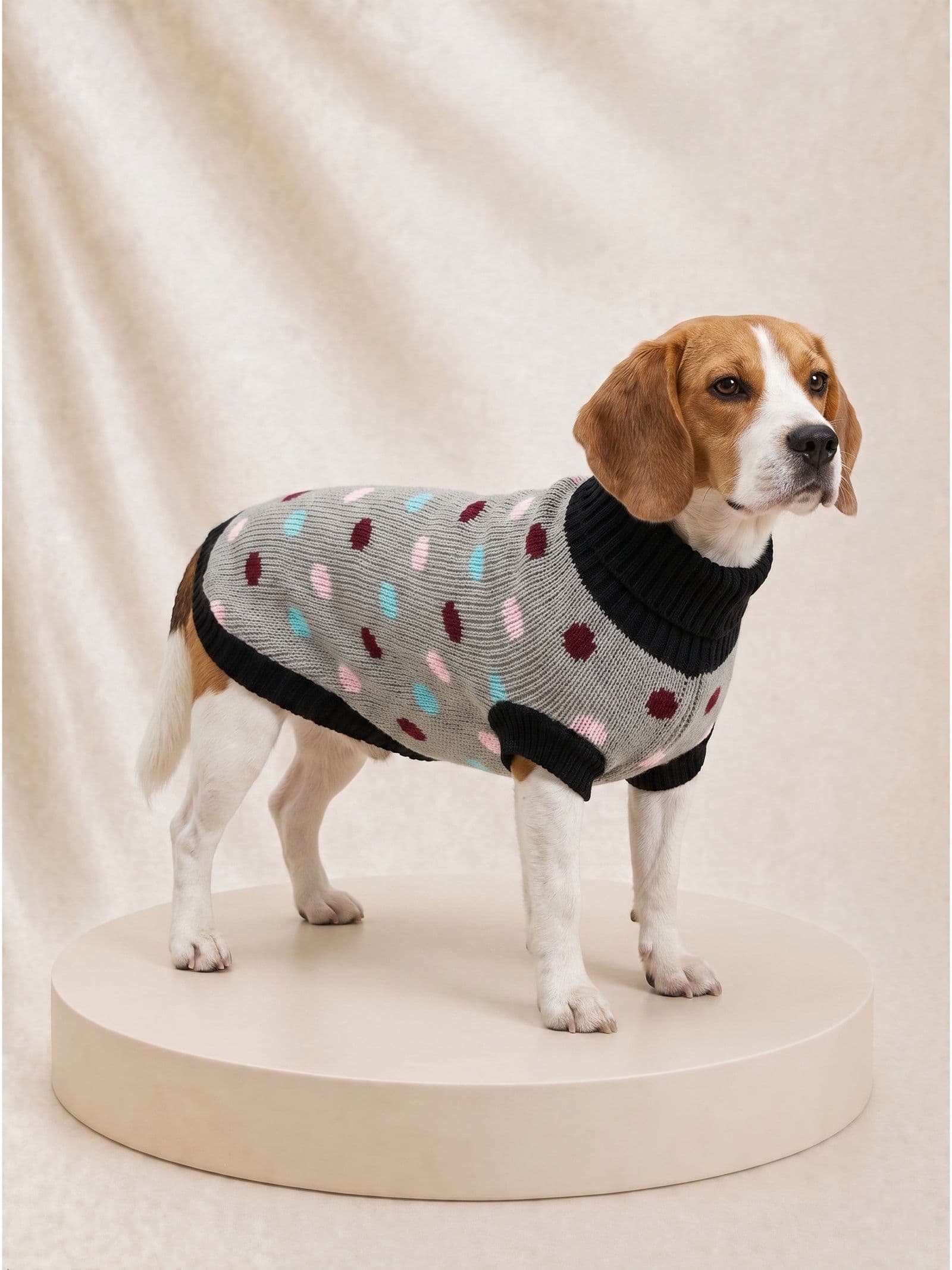 Свитер, размер 16 (ДС 45-60, ОШ 20-37, ОГ 37-52 см), микс расцветок