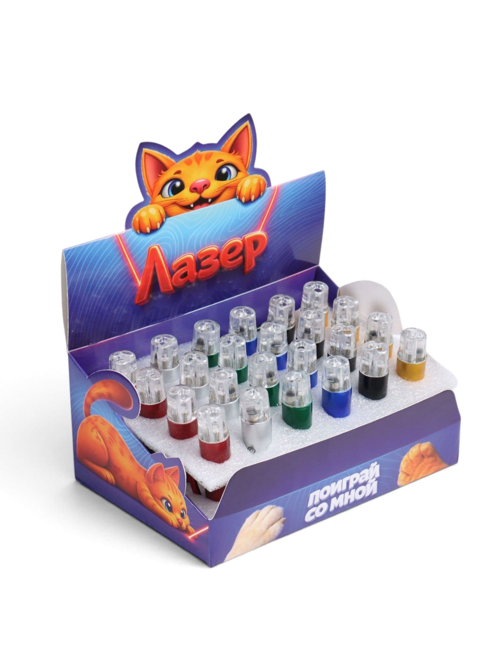 Лазер Funny toys "Для активных кошек", МИКС