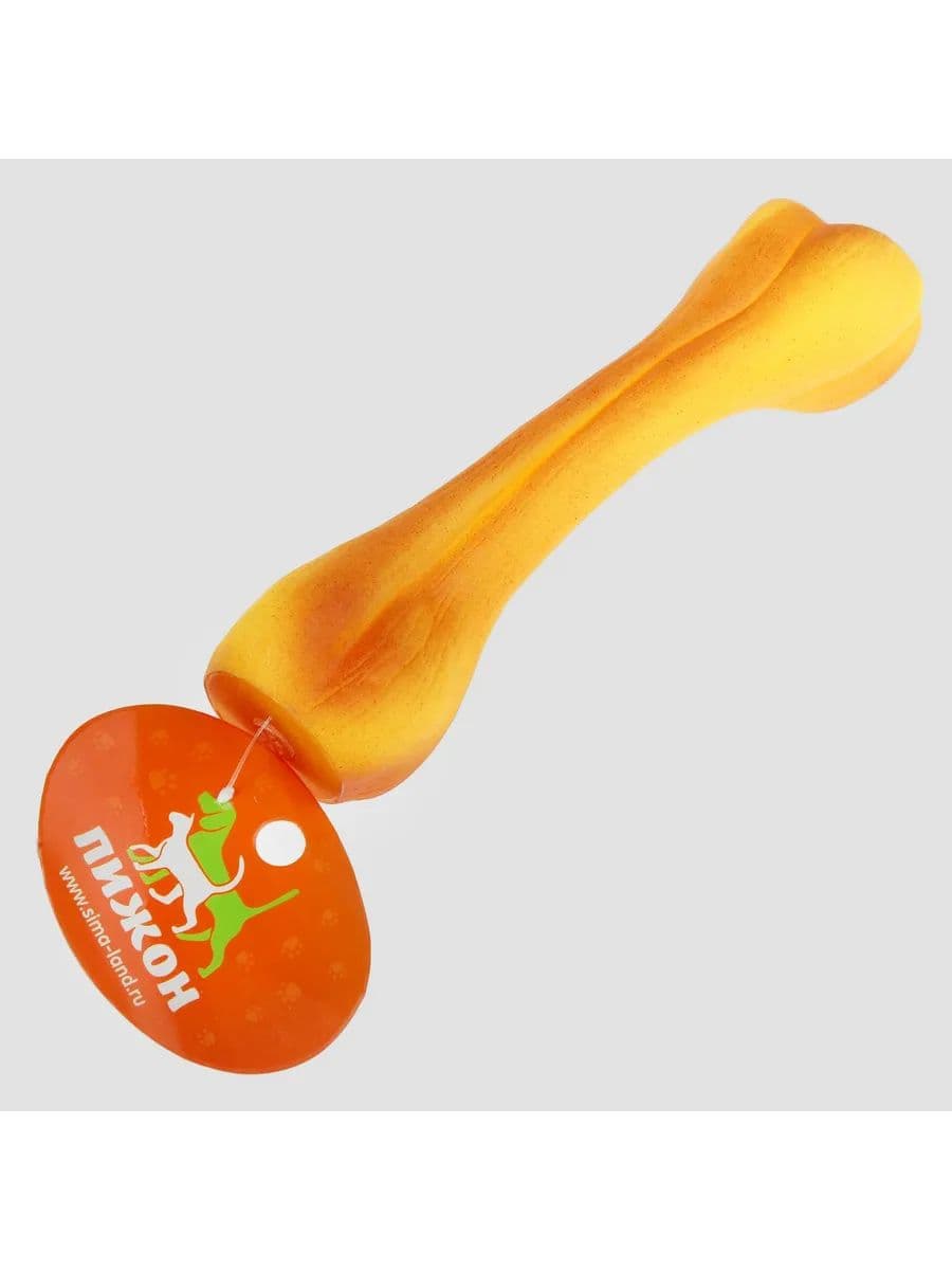 Игрушка пищащая "Кость" для собак, 15 см