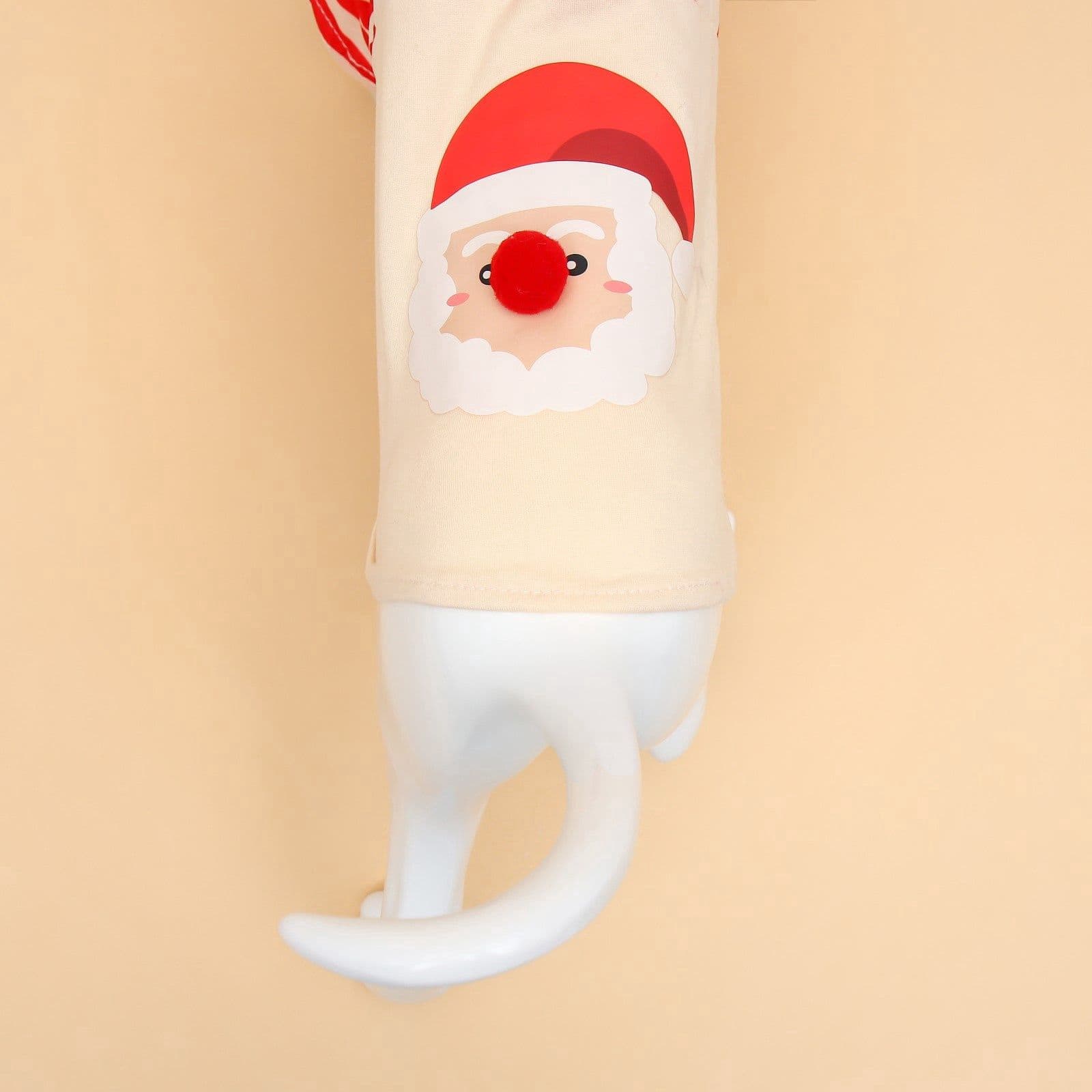 Новый год. Футболка Santa, S (ДС 25, ОГ 35 см)