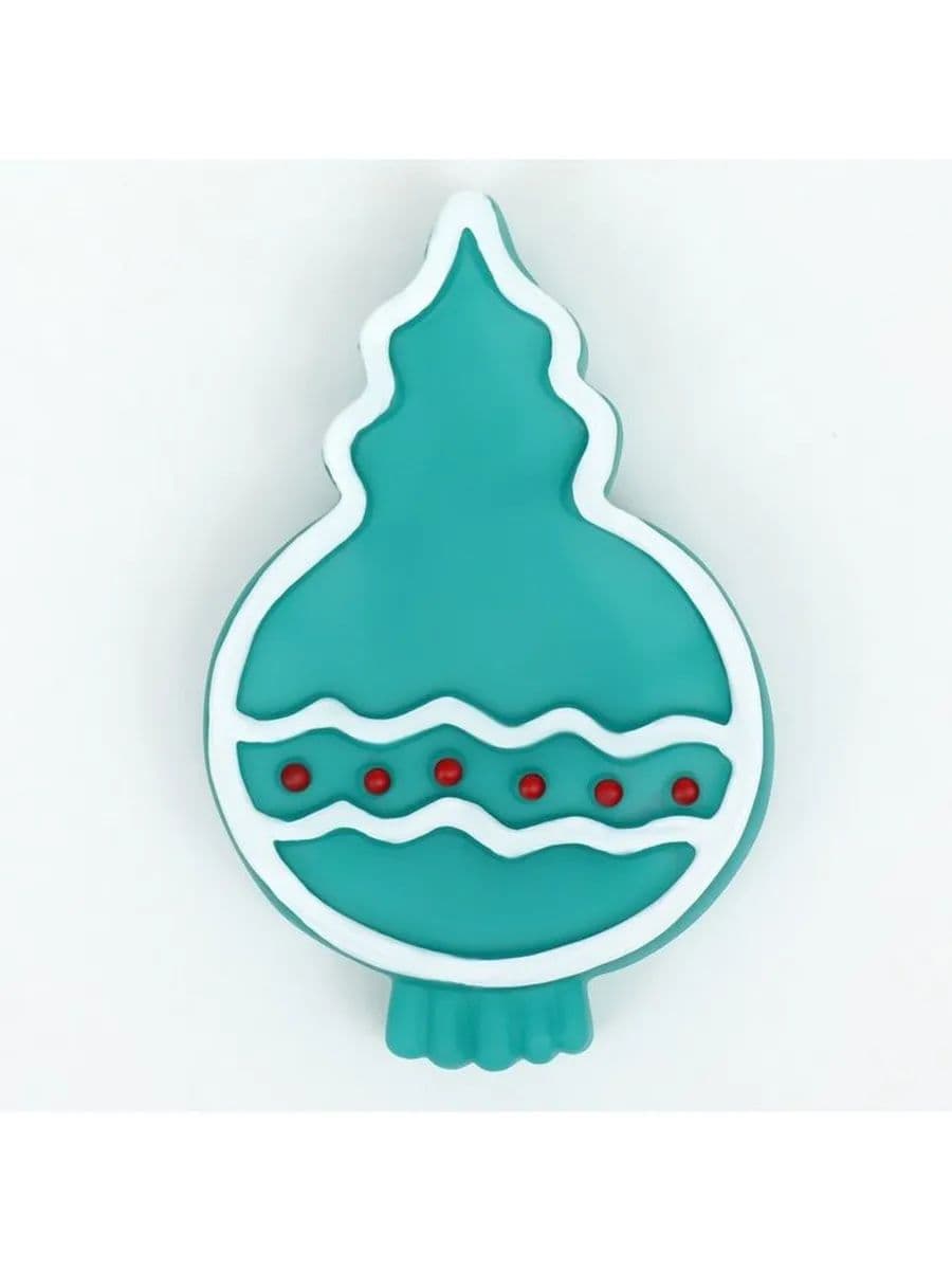 Игрушка пищащая "Новогодняя ёлка" для собак, 13 х 8,5 х 2,4