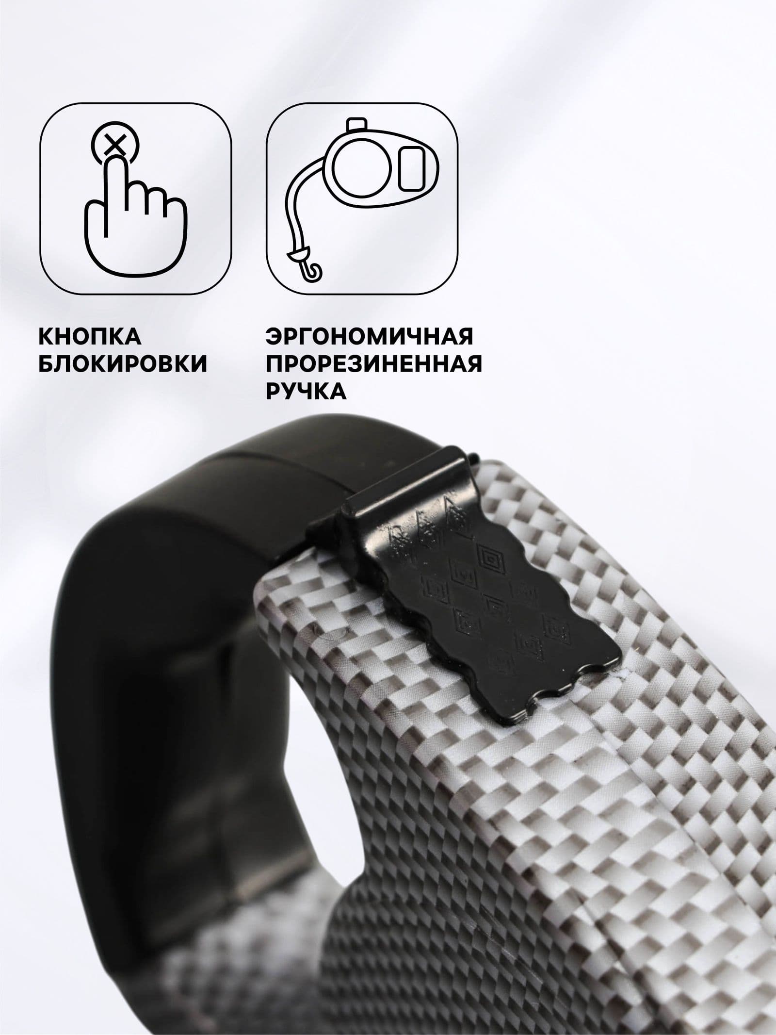 Рулетка для собак 5 метров с поводком-лентой, резиновая ручка до 15 кг