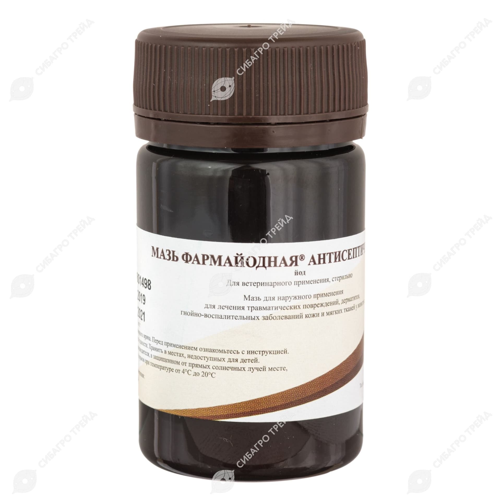 Мазь фармайодная антисептическая для собак и кошек, 50 г