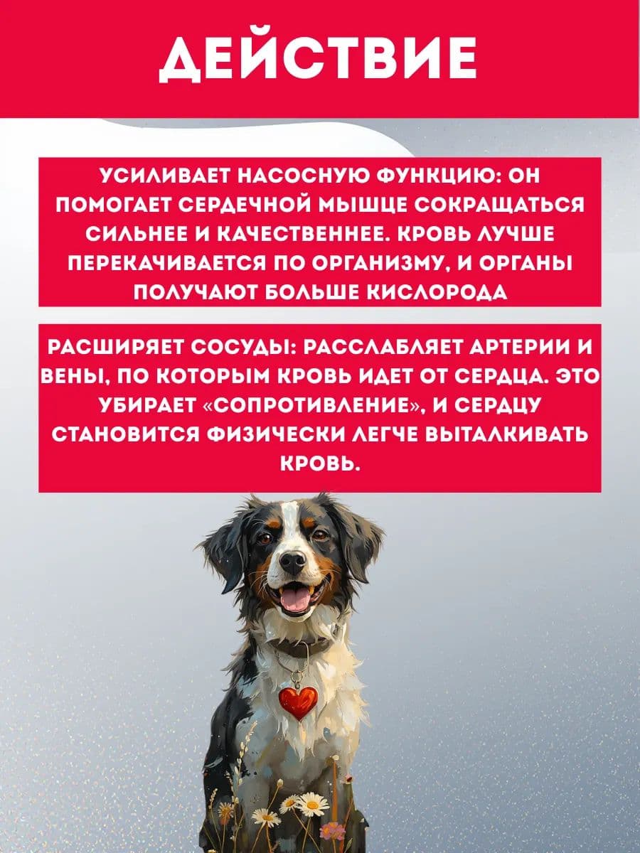 Авекардит 5мг для средних собак, 28 шт