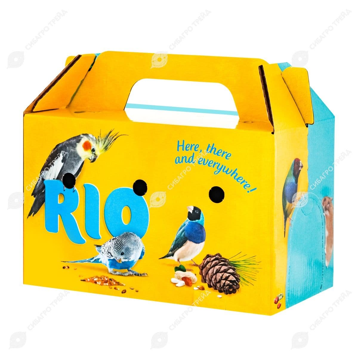 Картонная переноска для животных RIO/Little One