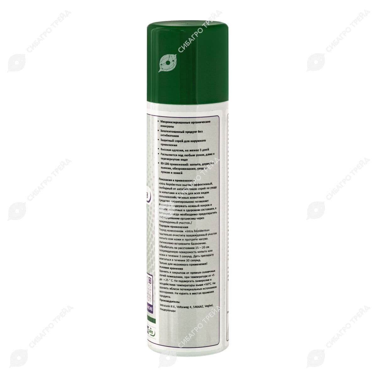 Спрей Intra Repiderma для копыт и кожи животных, 250 мл