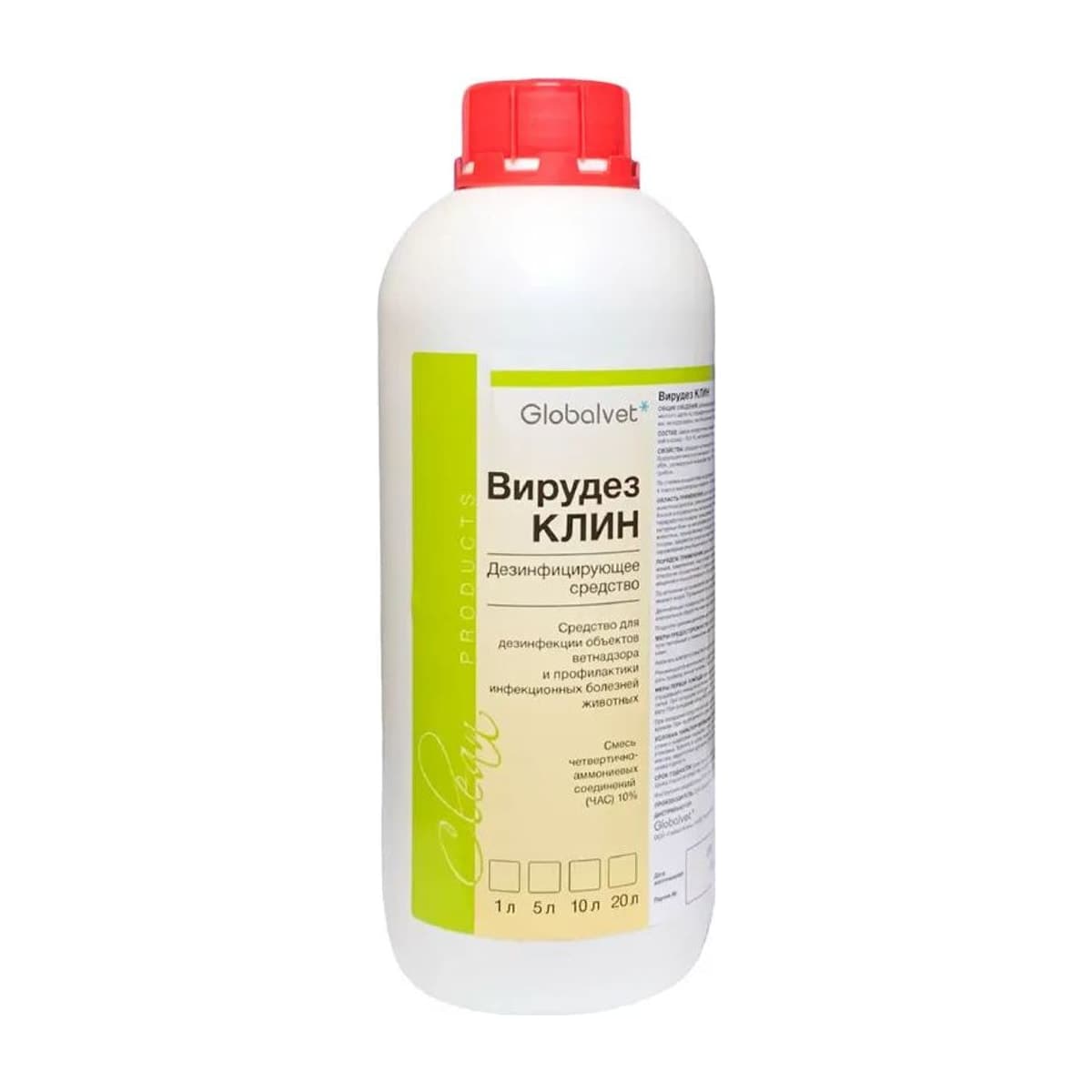 Вирудез КЛИН для дезинфекции, 1 л