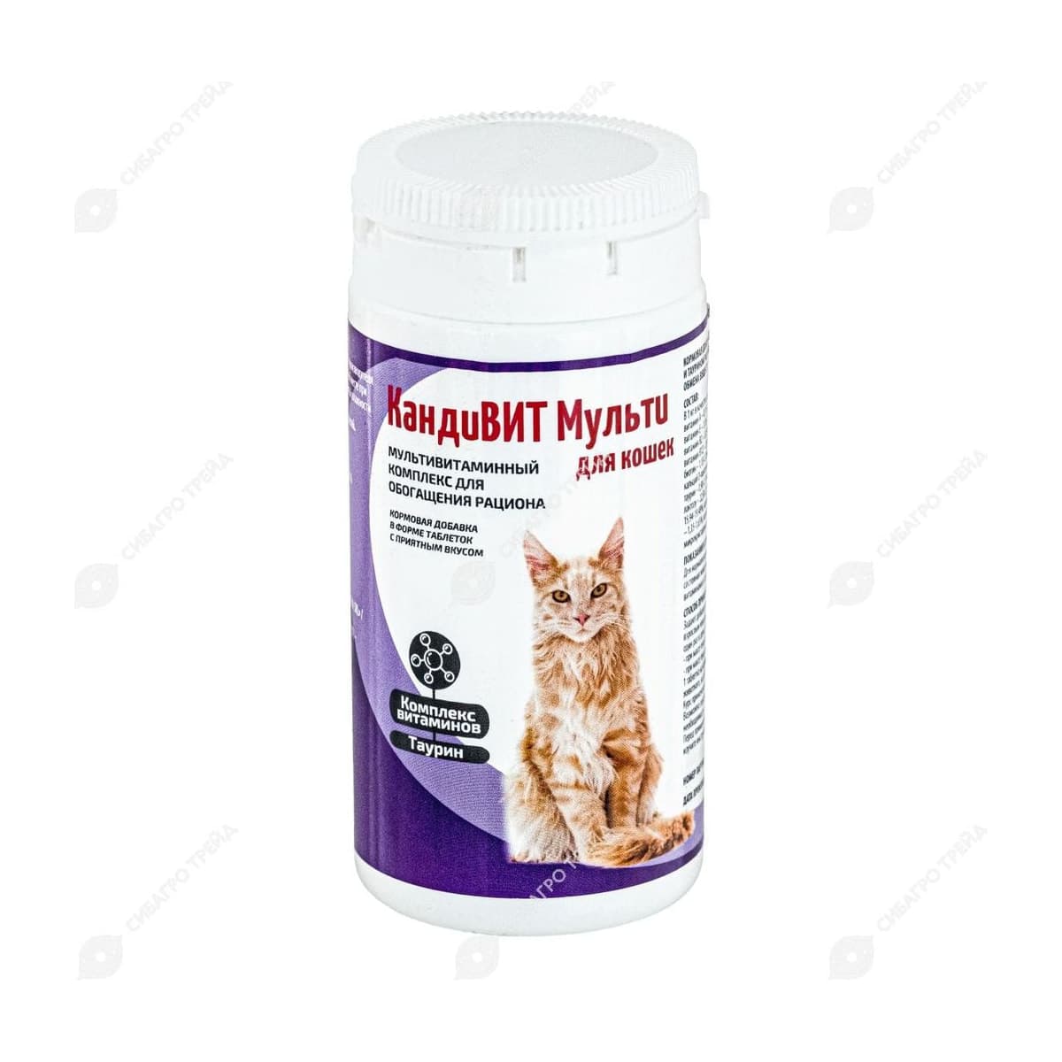 КандиВИТ Мульти для кошек, 50 табл. (до 07.2027)