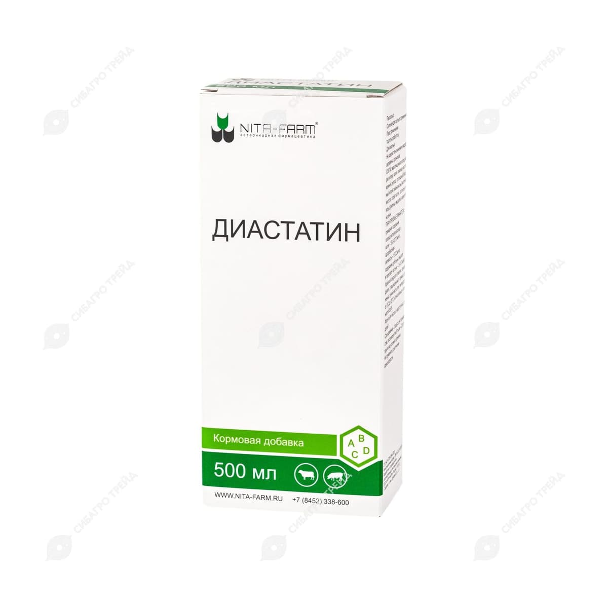 Диастатин, 500 мл в инд. уп. с дозатором (до 11.2027)