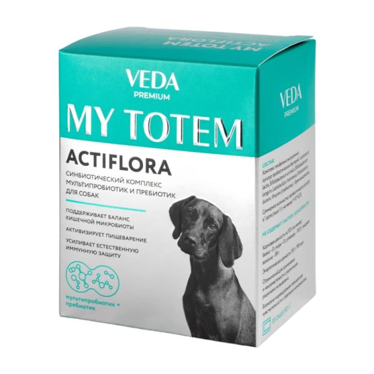 АКТИФЛОРА MY TOTEM синбиотический комплекс для собак (уп 30 саше) (до 06.2027)