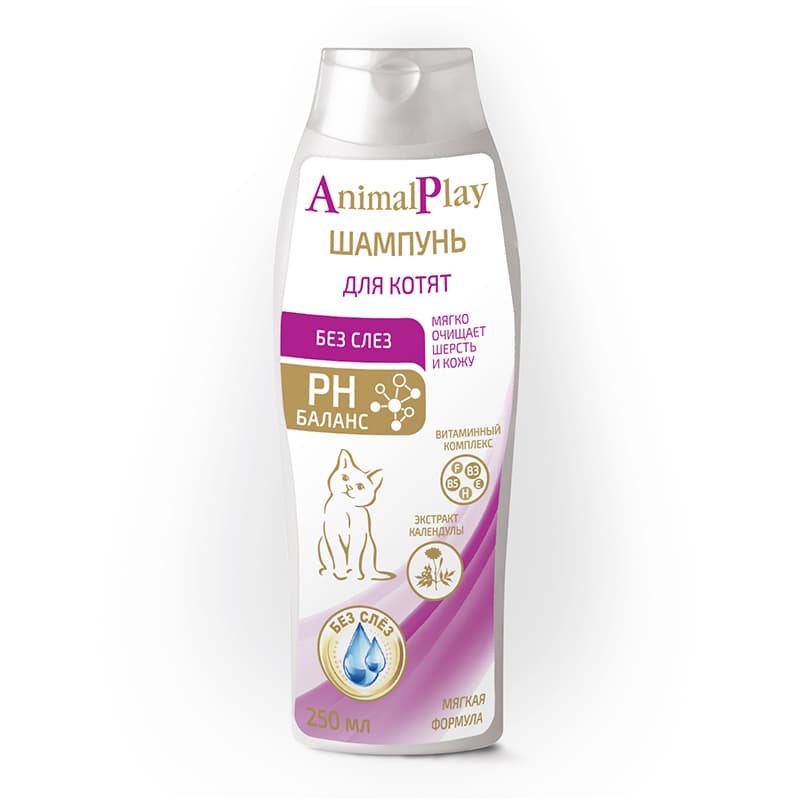 Animal Play Шампунь для котят 250 мл