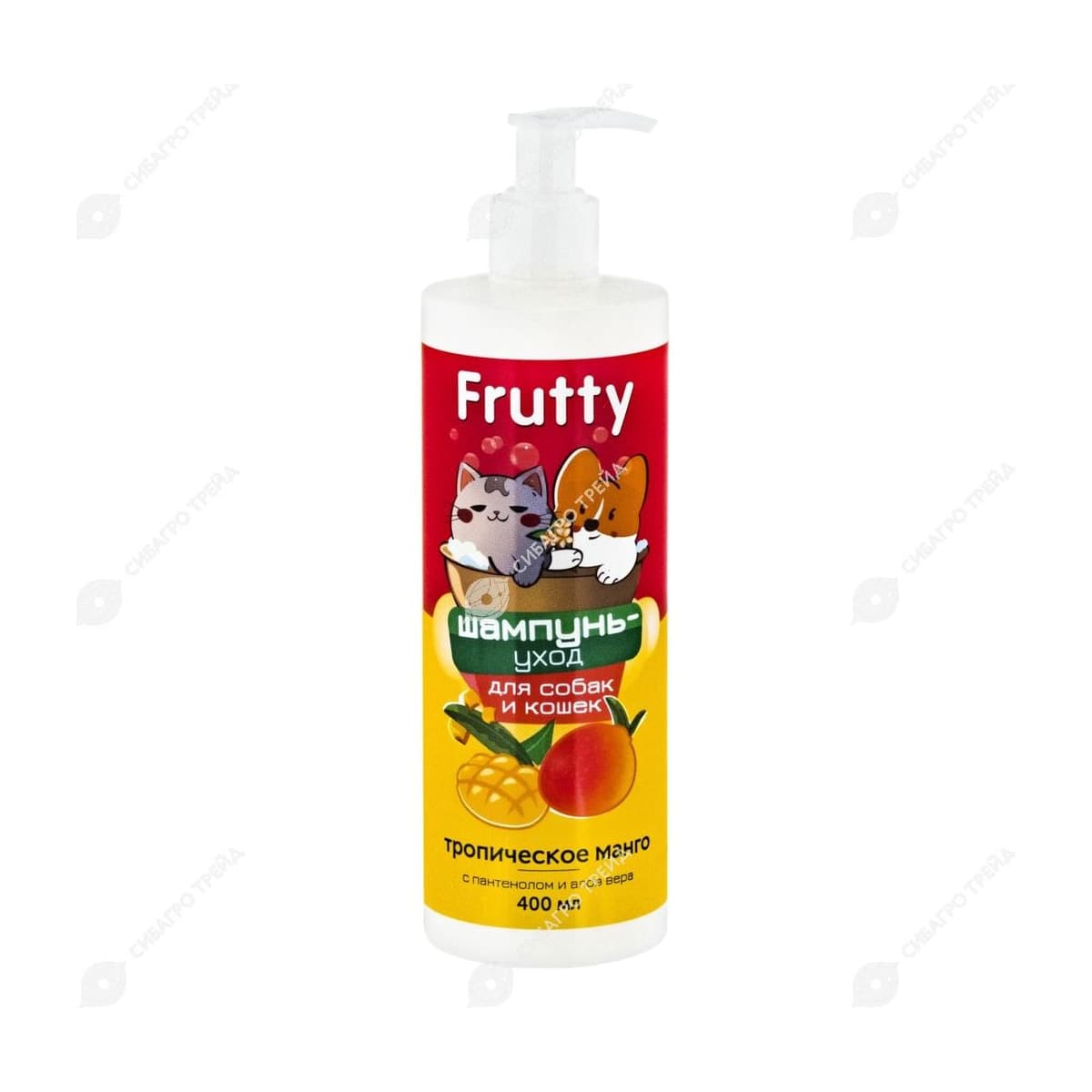 Шампунь Frutty "Тропическое манго" для собак и кошек