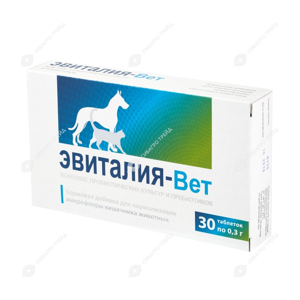 Кормовая добавка Эвиталия-Вет 30 табл.