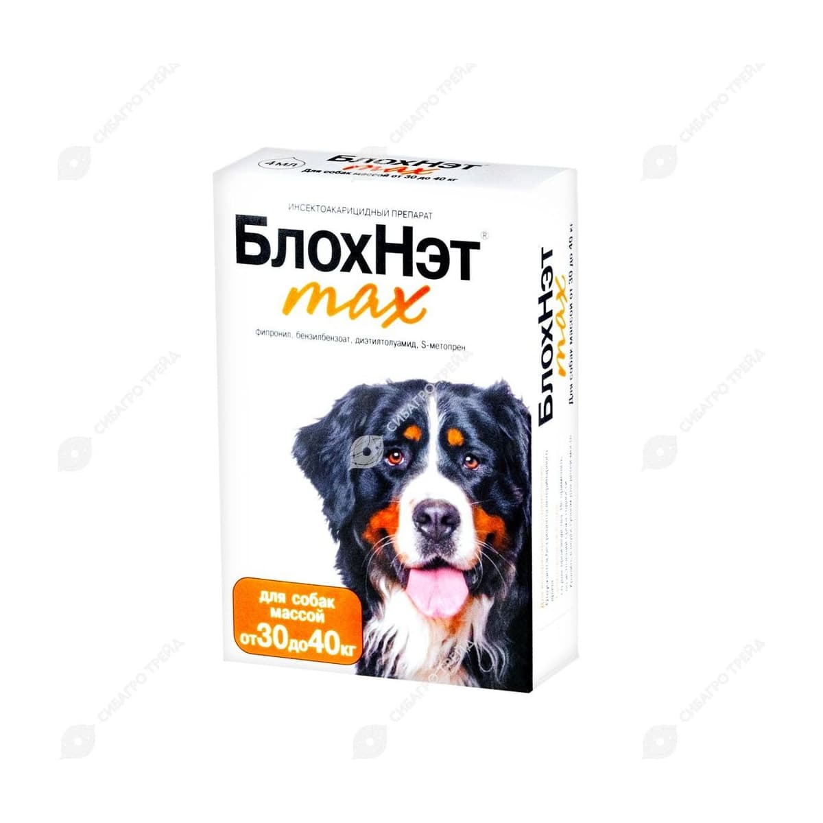 Препарат БлохНэт max для собак массой от 30 до 40 кг (4 мл)