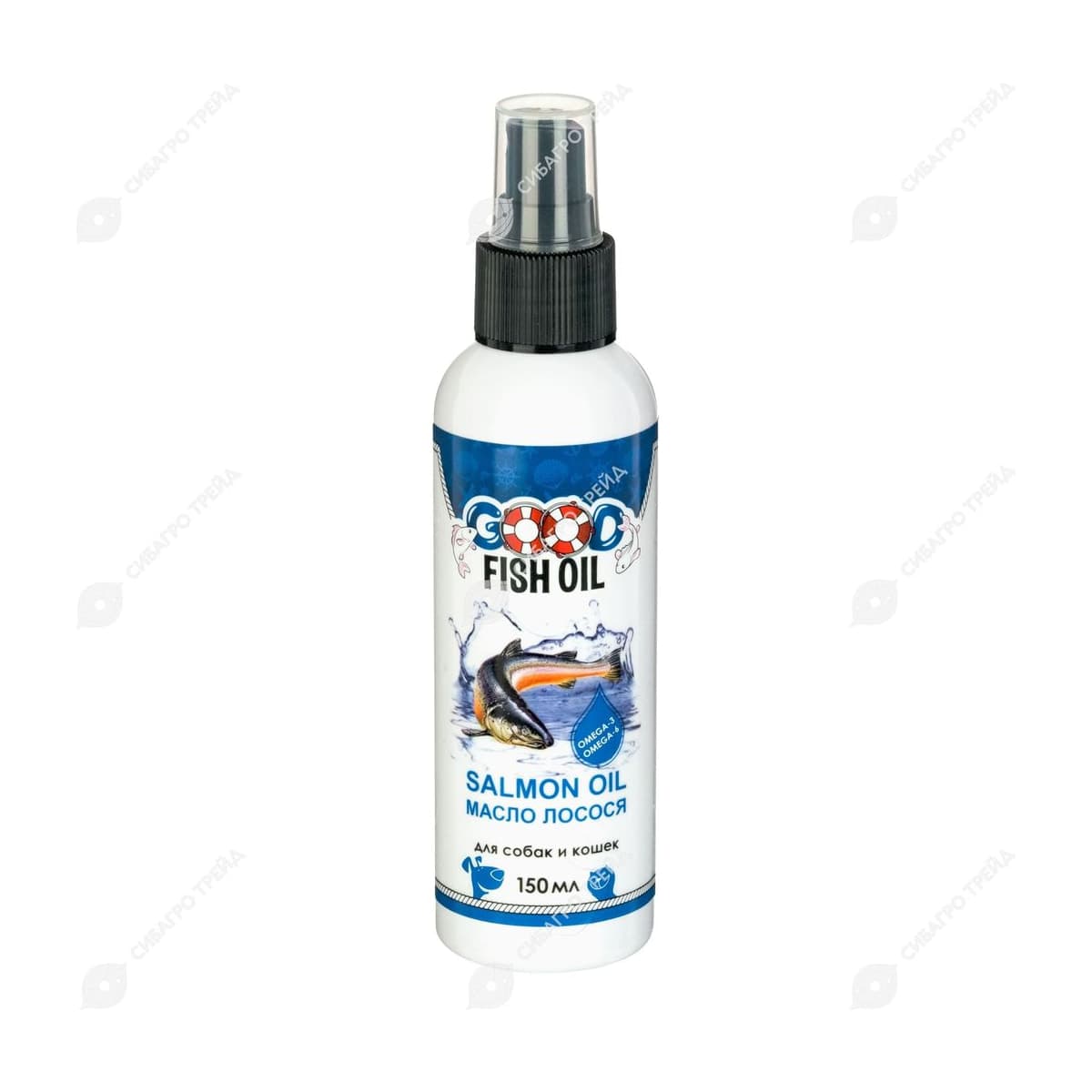 Масло лосося для собак и кошек GOOD FISH OIL, 150 мл